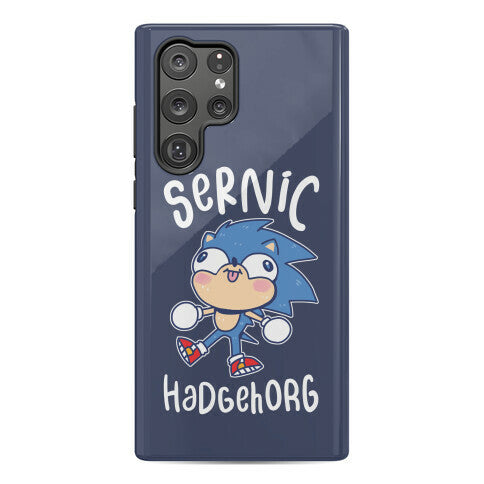 Derpy Sonic Sernic Hadgehorg Phone Case